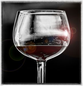 Minőségi kristály boros pohár