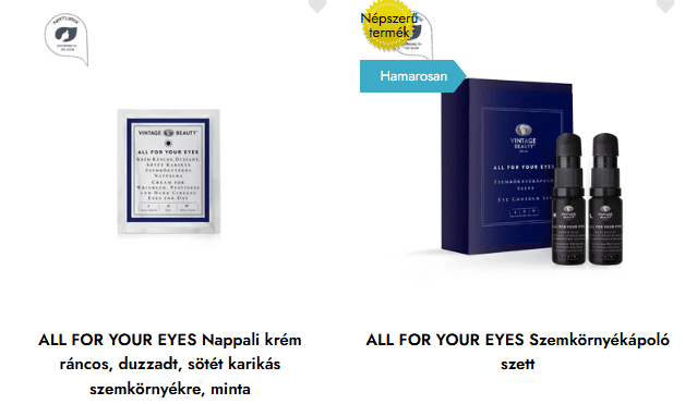 szemkörnyékápolók